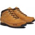 Schnürboots TIMBERLAND "EURO SPRINTMID LACE UP BOOT", Gr. 44, gelb (wheat), Leder, Synthetik, sportlich, Schuhe, Winterstiefel, Schnürstiefel, Winterschuhe