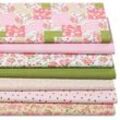 Patchwork- und Quiltpaket "Patchwork-Rose", rosa