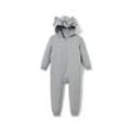 Kinder-Lounge-Overall - Grau/Meliert - Kinder - Gr.: 86/92