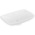 Villeroy und Boch Villeroy&Boch Loop&Friends Waschtisch 51540101 58,5 x 38 cm, weiss, ohne Überlauf