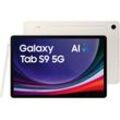 SAMSUNG Tablet "Galaxy Tab S9 5G", beige, 128 GB, Tablets/E-Book Reader, AI-Funktionen