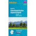 bikeline - Bikeline Radkarte Oberbayerisches Alpenvorland 1 : 75 000: Isarwinkel, Werdenfelser Land, Bad Tölz, Rosenheim, GPS-tauglich mit UTM-Netz, wasserfest und reißfest