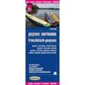 Reise Know-How Verlag Peter Rump - Reise Know-How Landkarte Guyana, Suriname, Französisch-Guayana (1:850.000): world mapping project
