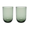 Like by Villeroy & Boch Longdrinkbecher Set 2-tlg. LIKE SAGE