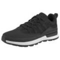 Sneaker TIMBERLAND "EURO TREKKER LOW LACE UP SNEAKER", Gr. 45, schwarz, Textil, sportlich, Schuhe