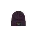 Skimütze ALPHA INDUSTRIES "Alpha Industries Accessoires - Headwear Crew Beanie", Damen, lila (plum), Obermaterial: 100% Acryl, Mützen