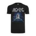 T-Shirt MERCHCODE "Merchcode Herren ACDC Ballbreaker Tee", Herren, Gr. L, schwarz, 100% Baumwolle, unifarben, casual, normal, Rundhals, Kurzarm, Shirts