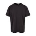 Kurzarmshirt URBAN CLASSICS "Urban Classics Herren Heavy Oversized Garment Dye Tee", Herren, Gr. M, schwarz, 100% Baumwolle, unifarben, casual, oversize, Rundhals, Kurzarm, Shirts