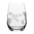 Glas STÖLZLE "L'Amour", weiß (transparent, weiß), H:10,5cm, Kristallglas, Trinkgefäße, 6-teilig