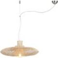 GOOD & MOJO Hängeleuchte "Kalahari", beige (natur), B:70cm, Lampen, Pendelleuchte, Pendellampe