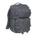 Rucksack BRANDIT "Brandit Accessoires US Cooper Backpack Large", grau (charcoal), Polyester, Rucksäcke