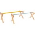 Hürde SMALL FOOT "Hürde Cavaletti Hindernis-Set", bunt, Hürden, KinderB:81cm H:30cm L:30cm, für Hobby-Horsing oder Agilitiy-Training, B:81cm H:30cm L:30cm