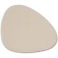 Platzset ZELLER PRESENT, beige (creme), B:34cm H:1,5mm L:42cm, Platzsets, Kunstleder, abwischbar