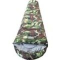 Mumienschlafsack EXPLORER "Ranger Camping Schlafsack 230x80x55cm Outdoor -18C", bunt (camouflage (tarnfarben)), Schlafsäcke, B/L: 80cm x 230cm,mit Reißverschluss, Obermaterial: 100% Polyester, L:230cm