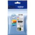 BROTHER Tintenpatrone "LC-3219XL Value Pack", schwarz, Tintenpatronen