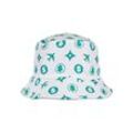 Trucker Cap CAYLER & SONS "Cayler & Sons Unisex L Voyage Reversible Bucket Hat", Damen, Gr. one size, bunt (weiß, multicolor), 100% Polyester, casual, Caps