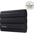 SAMSUNG externe SSD "T7 Shield", schwarz, 2TB, Festplatten