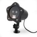 Laserstrahler HAVIT LIGHTING, schwarz, B:15cm H:14cm T:7cm Ø:7cm, Lampen, LED Disco-Licht