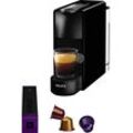 NESPRESSO Kapselmaschine "XN1108 Essenza Mini von Krups", schwarz, 1 Tasse(n), Kaffeemaschinen, Pumpendruck: 19 Bar, inkl. Willkommenspaket mit 7 Kapseln