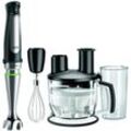 BRAUN Stabmixer "Multiquick 7 MQ 7075X", schwarz (premium schwarz, edelstahl), H:39cm, Mixer, mit ActiveBlade-Technologie