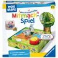 Spiel RAVENSBURGER "ministeps Kinderlieder-Mitmachspiel", bunt, Spiele, KinderB:28cm T:28cm, Pappe, Made in Europe, B:28cm T:28cm