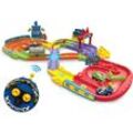 Autorennbahn VTECH "Tut Tut Baby Flitzer - RC Autorennbahn", bunt, Autorennbahnen, KinderB:24cm H:75cm T:135cm, Kunststoff, mit Soundeffekt; inkl. RC-Flitzer und motorisierter Rennwagen, B:24cm H:75cm T:135cm