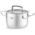 Kochtopf FISSLER "Original-Profi Collection", silber (silberfarben), B:29cm H:19cm L:35cm Ø:24cm, Töpfe, Made in Germany