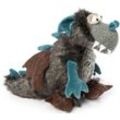 Kuscheltier SIGIKID "BeastsTown - Drache Middle Age", blau (grau, türkis), Plüschfiguren, KinderH:40cm, Polyester, Acryl, Baumwolle, Made in Europe, H:40cm