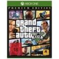 ROCKSTAR GAMES Spielesoftware "X1 Grand Theft Auto V Premium Edition", bunt (eh13), Xbox One, Games