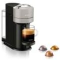 NESPRESSO Kapselmaschine "Vertuo Next Basic XN910B von Krups", grau (light grau), B:25,3cm H:37,8cm T:39,1cm, Kaffeemaschinen, 54 % aus recyceltem Kunststoff, inkl. Willkommenspaket mit 12 Kapseln