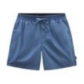 Boardshorts VANS "PRIMARYSOLIDELASTICBOARDSHORT", Herren, Gr. XL, N-Gr, rot (copen blau), Obermaterial: 59% Baumwolle, 41% Polyester. Futter: 100% Polyester, sportlich, Hosen