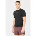 Funktionsshirt ENDURANCE "Loker", Herren, Gr. XXXL, schwarz, 84% Polyester, 16% Elasthan, unifarben, sportlich, Rundhals, Kurzarm, Shirts, Mit 4-Wege-Stretch und recycelten Materialien