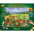 Malen nach Zahlen SCHIPPER "Meisterklasse Premium - Blumenwiese", bunt, Malvorlagen, KinderB:40cm H:50cm, Made in Germany, B:40cm H:50cm