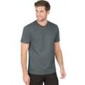 T-Shirt TRIGEMA "TRIGEMA T-Shirt aus 100% Biobaumwolle", Herren, Gr. XXL, grün (oliv, c2c), 100% Baumwolle (Bio-Baumwolle kbA), Basic, Kurzarm, Shirts