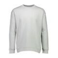 Sweatshirt LINDBERGH "Lindbergh Sweatshirt", Herren, Gr. L, grau (soft grau), Oberstoff: 85% Baumwolle, 15% Polyester, weit, Langarm, Sweatshirts