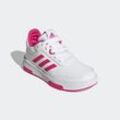 Sneaker ADIDAS SPORTSWEAR "TENSAUR SPORT TRAINING LACE", Gr. 38, pink (cloud weiß, team real magenta, core schwarz), Synthetik, Textil, sportlich, Schuhe