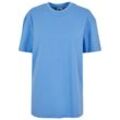 T-Shirt URBAN CLASSICS "Urban Classics Damen Ladies Oversized Boyfriend Tee", Herren, Gr. XS, blau (horizonblau), 100% Baumwolle, unifarben, casual, oversize, Rundhals, Kurzarm, Shirts