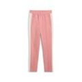 Sporthose PUMA "T7 ALWAYS ON Slim Trainingshose Mädchen", Kinder, Gr. 128, Normalgrößen, pink (pink fruit), Obermaterial: 100% Polyester, unifarben, slim fit, Hosen