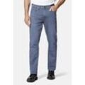 5-Pocket-Jeans HERO BY JOHN MEDOOX "Denver Denim Season Regular Straight Stretch", Herren, Gr. 34, Länge 36, blau (blau dusk wash), Denim/Jeans, 98% Baumwolle, 2% Elasthan, casual, straight fit lang, Jeans, Straight Fit Casual Clean Wash Denim Jeans für Herren