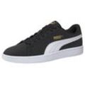 Sneaker PUMA "Puma Smash v2 Buck", Gr. 37, schwarz-weiß (schwarz, weiß), Synthetik, sportlich, Schuhe