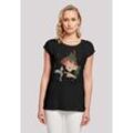 T-Shirt F4NT4STIC "Disney Peter Pan Tinkerbell Hey You", Damen, Gr. 4XL, schwarz, Obermaterial: 100% Baumwolle, casual, regular fit, Rundhals, Kurzarm ohne Bündchen, Shirts, Premium Qualität