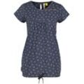 T-Shirt ALIFE & KICKIN "Damen SummerAK", Damen, Gr. M, blau (marine), 65% Baumwolle 35% Polyester, Kurzarm, Shirts