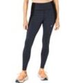 Leggings ASICS "D Lauftights", Damen, Gr. L (42/44), N-Gr, blau (rich navy), Jersey, Obermaterial: 80% Polyester, 20% Elasthan, sportlich, Hosen