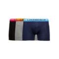 Boxershorts LINDBERGH "Lindbergh Unterhose", Herren, Gr. L, bunt (mixed), Oberstoff: 70% Viskose (Bambus), 25% Baumwolle, 5% Elasthan, Unterhosen