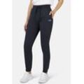 Sporthose STOOKER WOMEN "D. Sweathose JUDY 30"", Damen, Gr. 44/46, blau (navy), angeraute Sweatware, 60% Baumwolle, 40% Polyester, sportlich, gerade lang, Hosen, Sporthose Regular Fit Sport Baumwolle für Damen