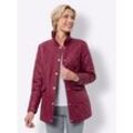 Steppjacke CLASSIC BASICS, Damen, Gr. 38, rot (bordeaux), 100% Polyester, Wattierung:100% Polyester, gemustert, Hahnentrittmuster, unifarben, Langarm, Jacken