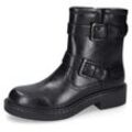 Bikerboots DOCKERS BY GERLI, Damen, Gr. 36, schwarz, Lederimitat, modisch, Schuhe, Stiefel, Boots, Cowboyboots mit Blockabsatz