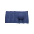 Boxershorts LINDBERGH "Lindbergh Unterhose", Herren, Gr. L, blau (navy), Oberstoff: 70% Viskose (Bambus), 25% Baumwolle, 5% Elasthan, Unterhosen