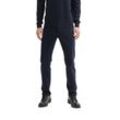 Chinohose TOM TAILOR, Herren, Gr. 38, Länge 34, blau (sky captain blau), Web, Obermaterial: 75% Polyester, 22% Viskose, 3% Elasthan. Futter: 100% Baumwolle, unifarben, casual, slim fit lang, Hosen, slim mit Viskose und Stretch