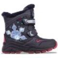 Winterboots LOTTO, Gr. 25, blau (navy, leuchtendesblau), Synthetik, mehrfarbig, sportlich, Schuhe, - mit drei blinkenden LEDs